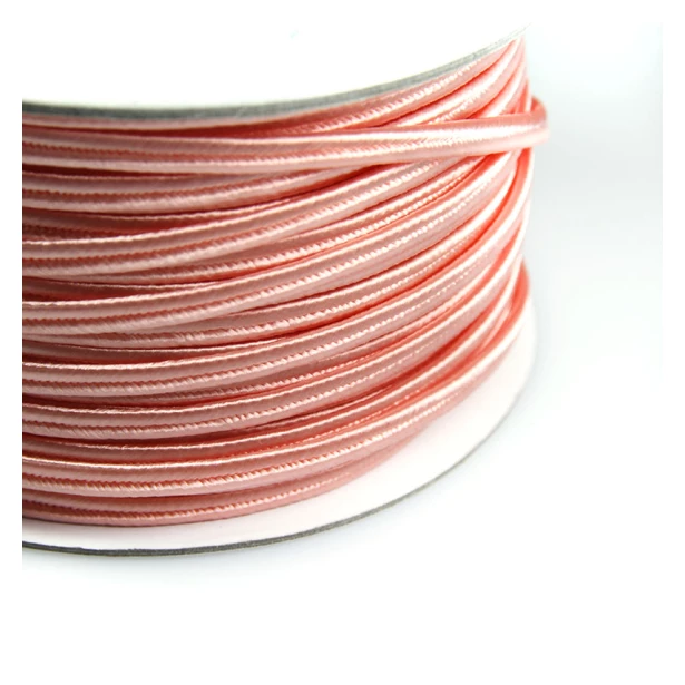 Chiński sznurek sutasz w kolorze brzoskwiniowym - 1m
