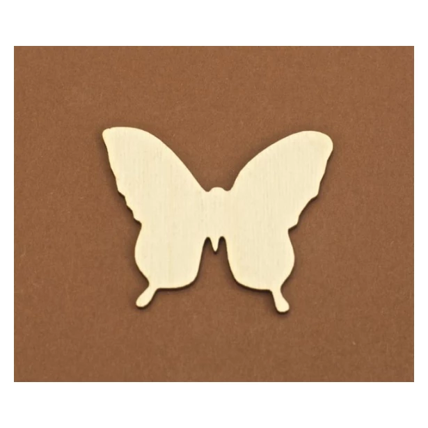 Motyl ze sklejki 6x7 cm