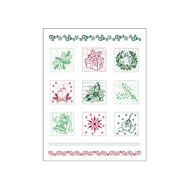 Stemple silikonowe Viva Decor - Świąteczne znaczki