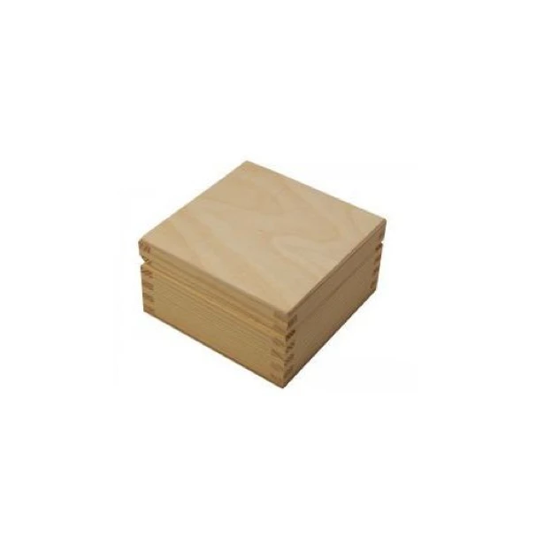 Drewniane pudełko  kwadratowe - 20x20cm
