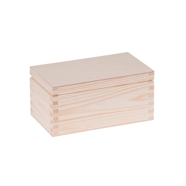 Drewniane pudełko  prostokątne 16x9,5cm