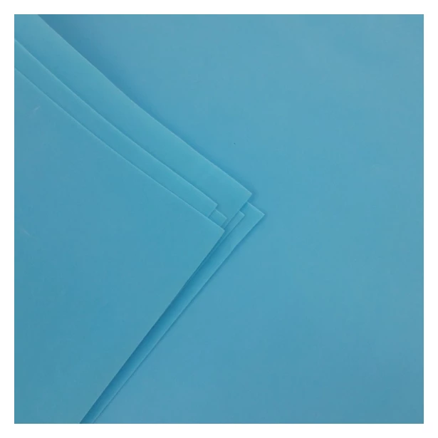 Foamiran -  zimny pianka 50x50cm błękitny
