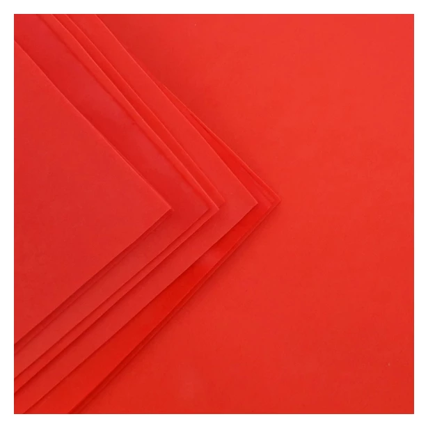 Foamiran -  zimny pianka 50x50cm czerwony