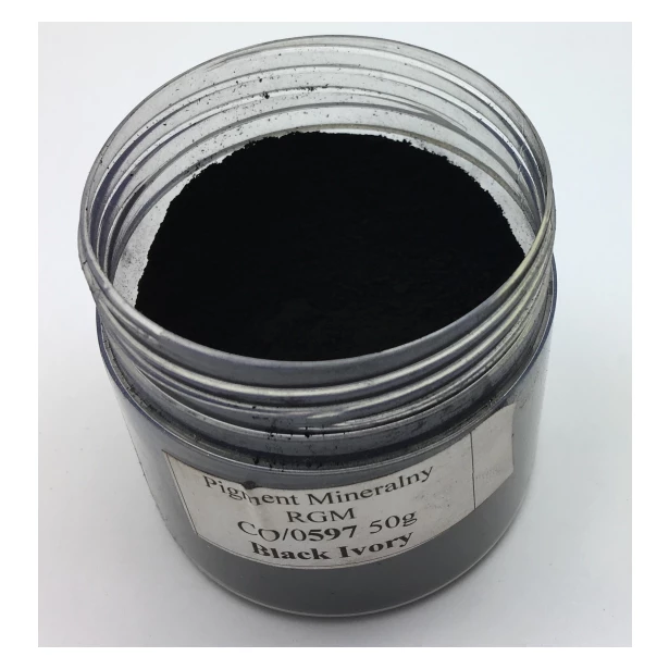 Pigment mineralny Black Ivory/czarny 50g