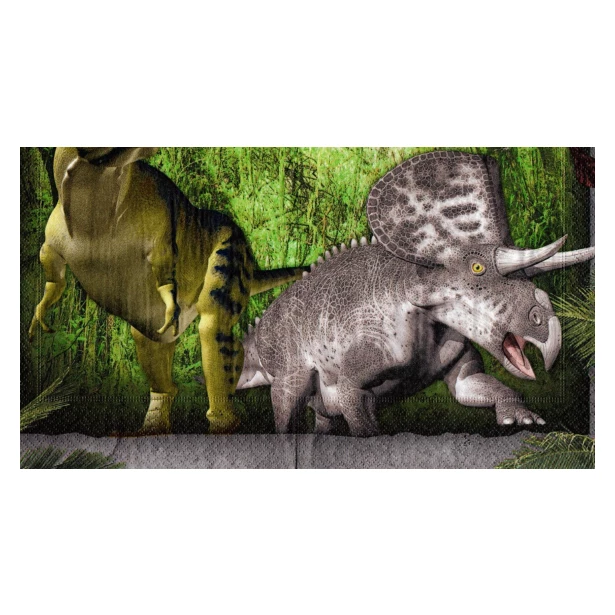 Serwetka - dinozaury