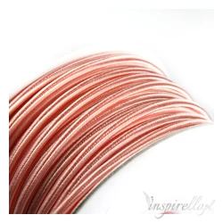 Chiński sznurek sutasz w kolorze brzoskwiniowym - 1m