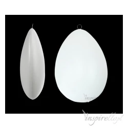 Jajko plastikowe 16 cm - PŁASKIE