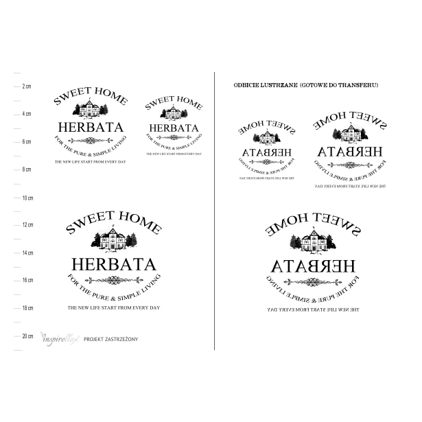 Papier decpupage:  kuchnia herbata  - sweet home