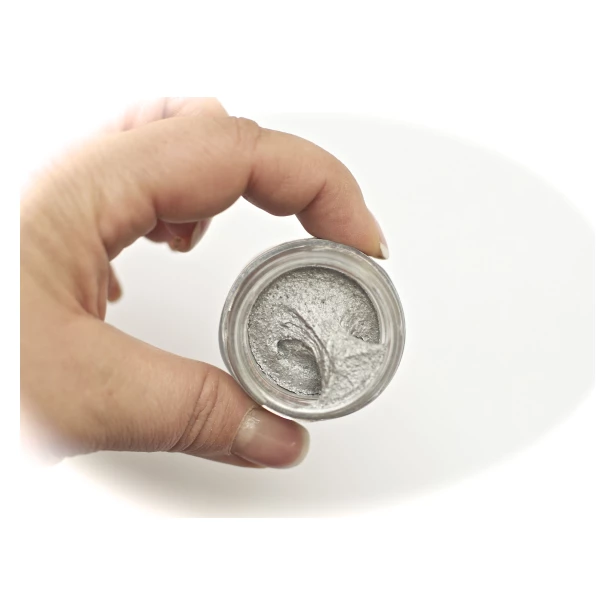 Pasta woskowa srebrna postarzająca, metaliczne srebro