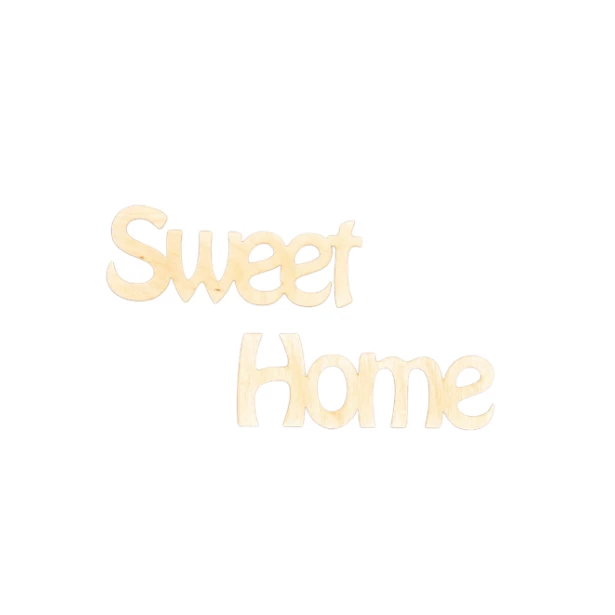 Napis: sweet home