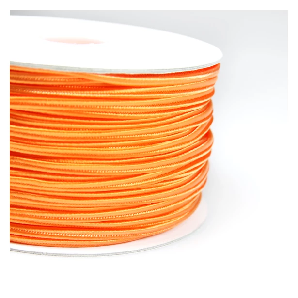 Chiński sznurek sutasz w kolorze pomarańczowym - 1m