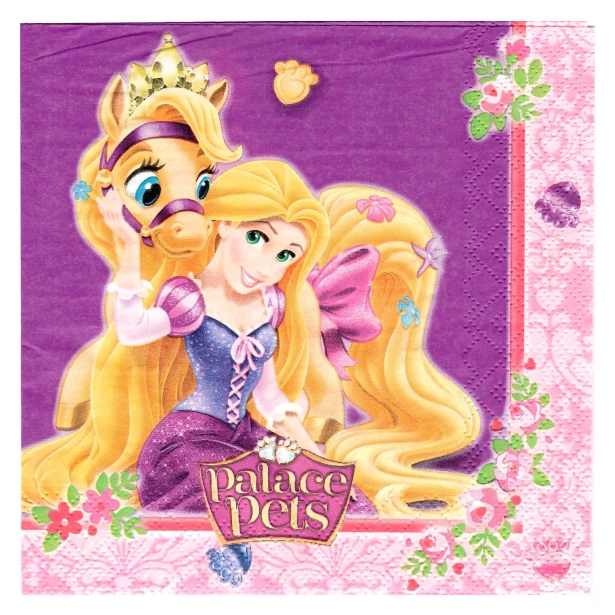Serwetka - księżniczka Disney'a Palace Pets - 4 księżniczki