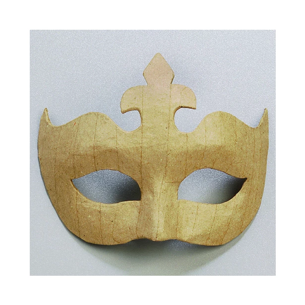 Ozdobna maska kartonowa - maska karnawałowa