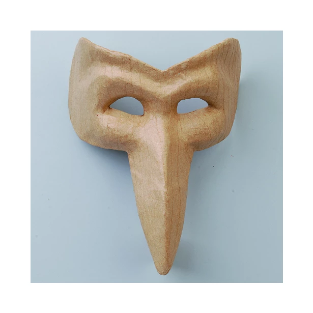 Ozdobna maska kartonowa - maska karnawałowa