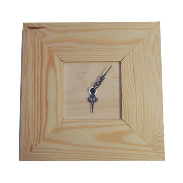 Zegar kwadratowy  23x23 cm  + mechanizm i wskazówki