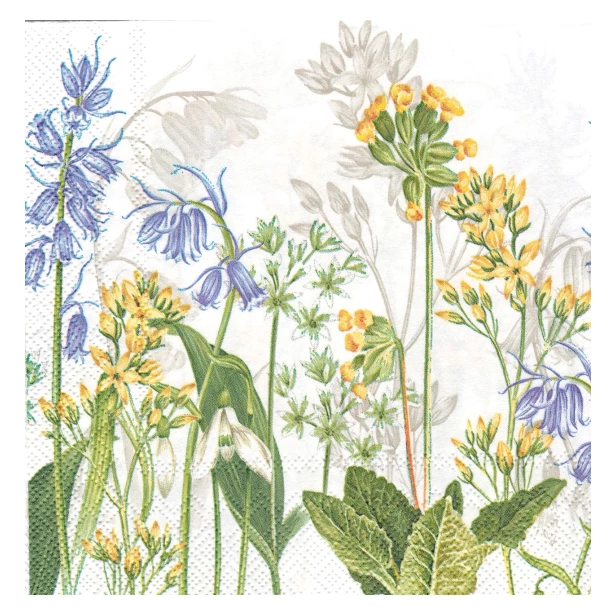 Serwetka  -polne kwiaty