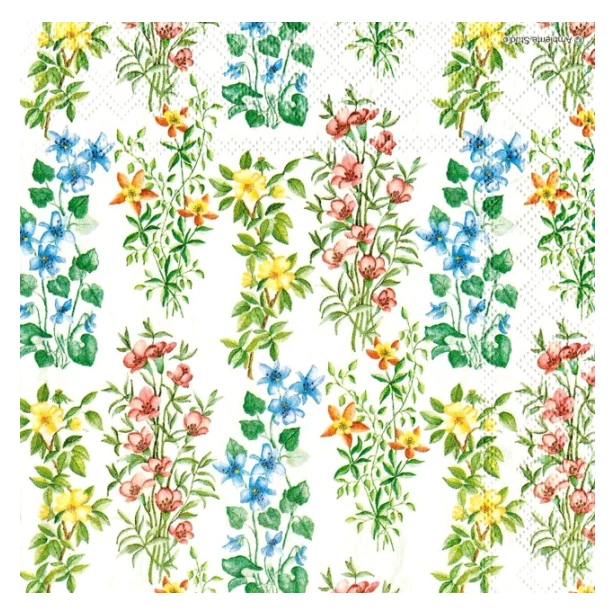 Serwetka -  kwiaty polne