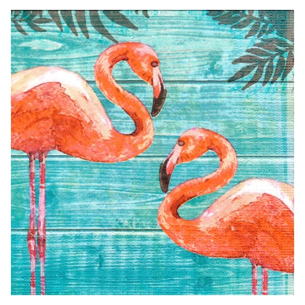 Serwetka - flamingi