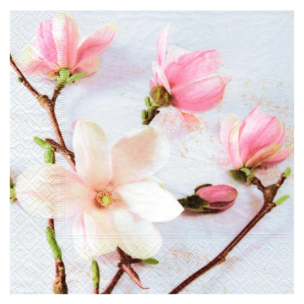 Serwetka - magnolia