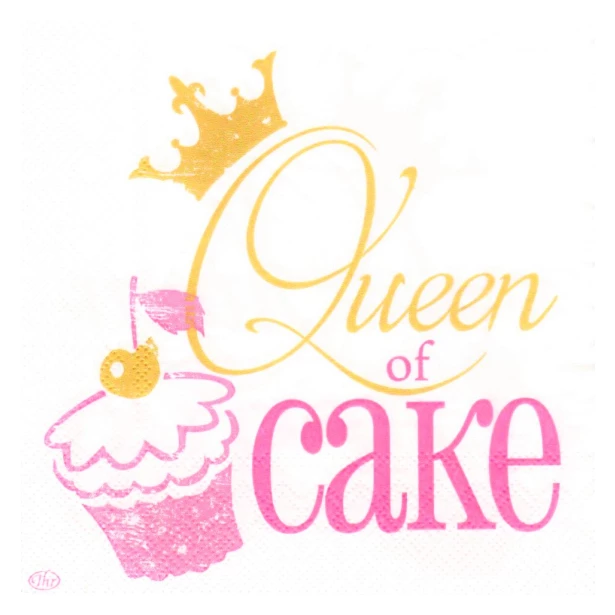 Serwetka - Queen of cake