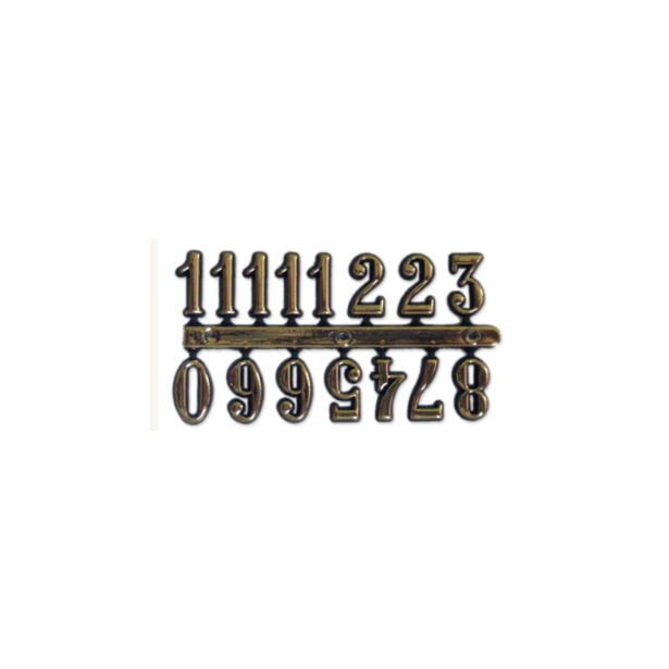 Cyferki ARABSKIE złote 1,5cm