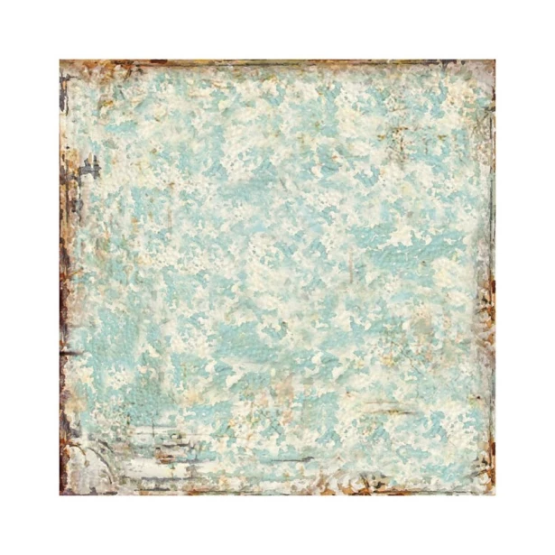 Papier ryżowy  SERWETKA  50x50 cm - turkusowa tekstura