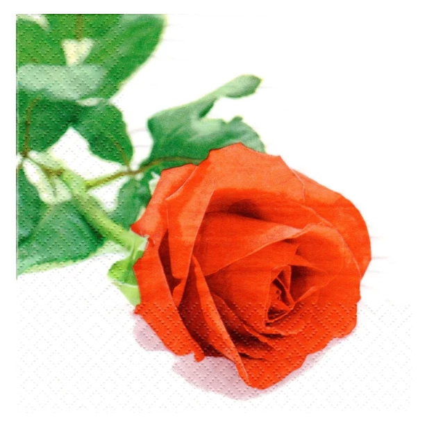 Serwetka - róża