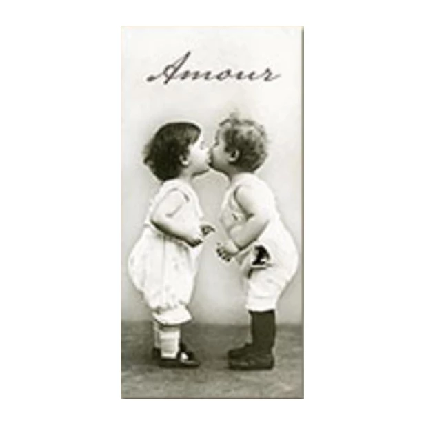 Chusteczka - Amour, pocałunek dzieci