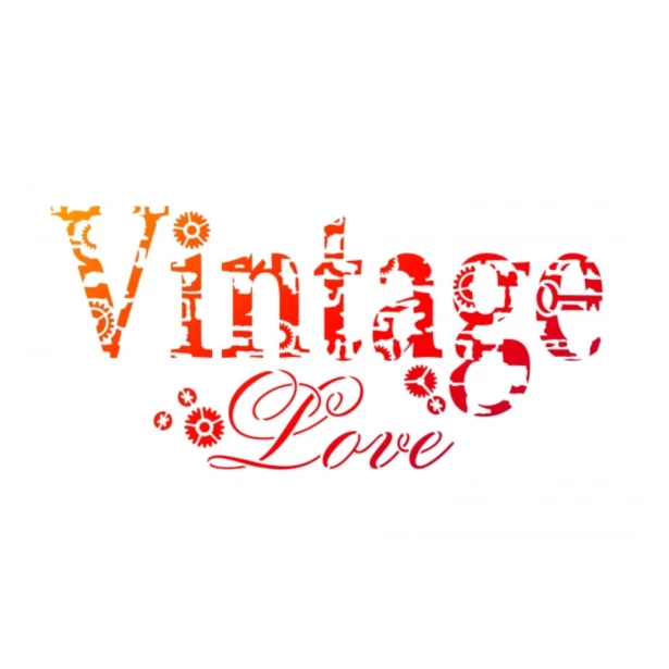 Szablon A4 - Vintage Love