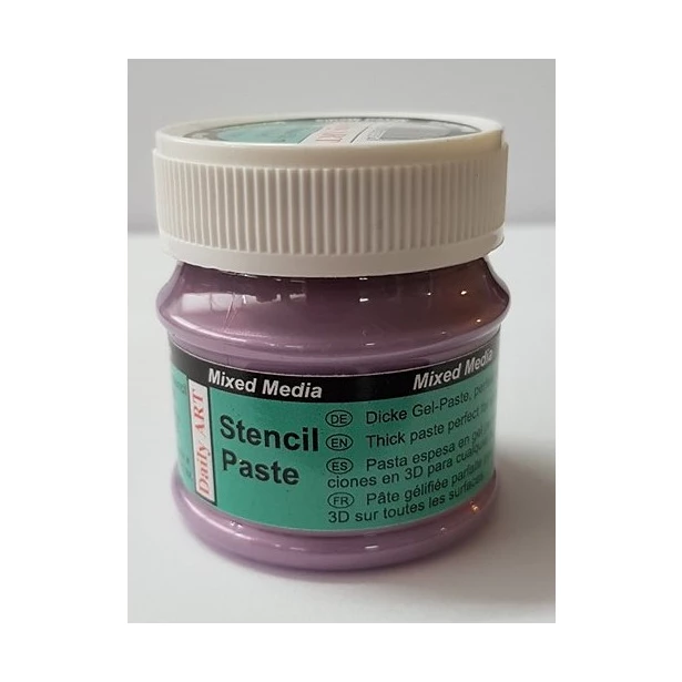 Pasta do szablonów 50ml - Pearl Violet/fioletowy