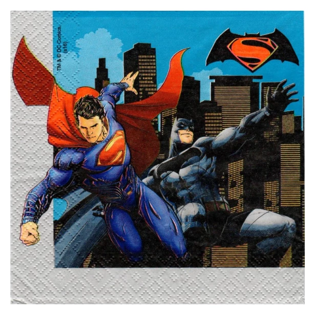 Serwetka - Batman, Superman