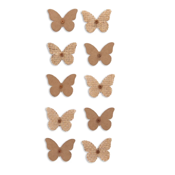 Naklejki 3D - Motylki 10 sztuk