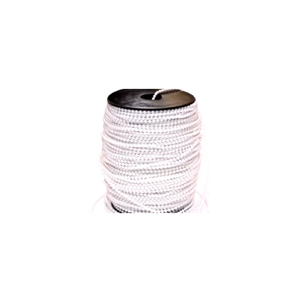 Łańcuszek plastikowy sznur pereł 3 mm - długość 2m