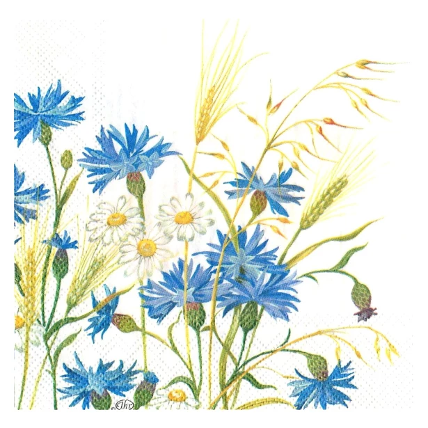 Serwetka - Kwiaty polne