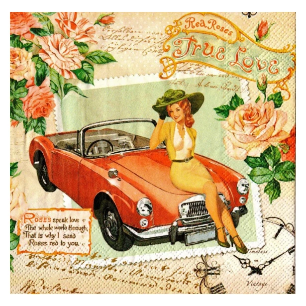 Serwetka - Kobiety, samochody