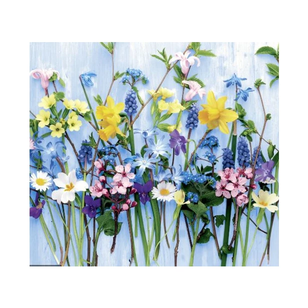 Serwetka mała - Wiosenne kwiaty