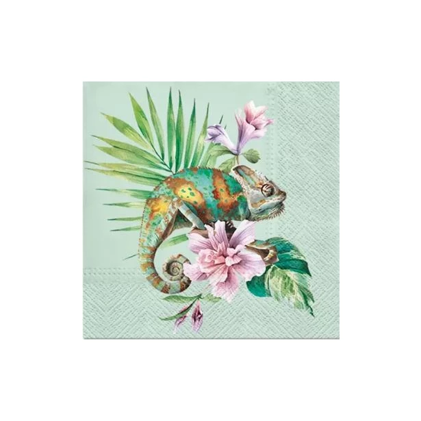 Serwetka - Kameleon, kwiaty