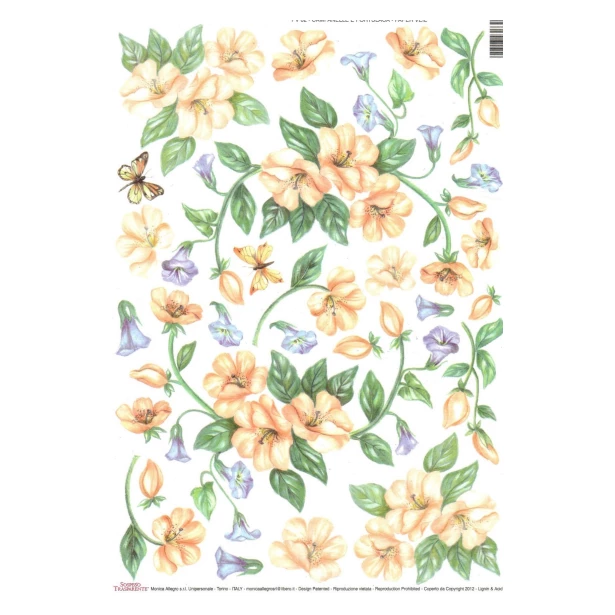 Papier SOFT A4 - Kwiaty