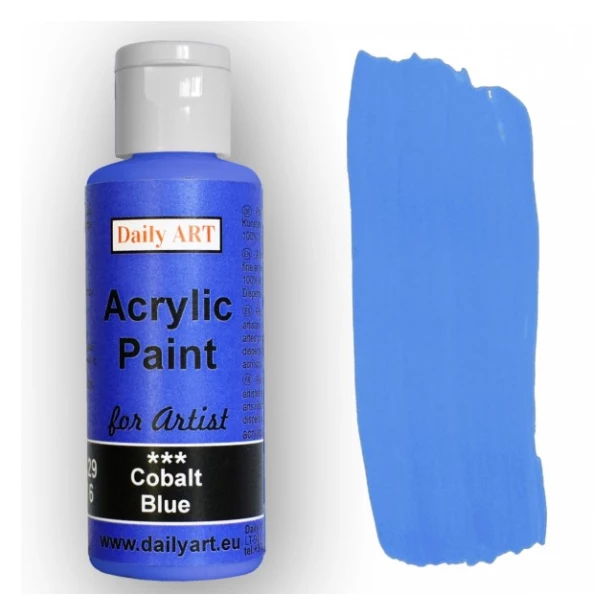 Farba akrylowa dla artystów cobalt blue/kobaltowy niebieski 50ml