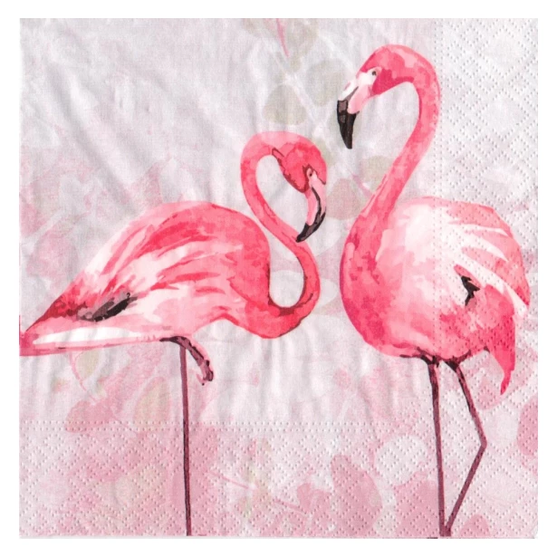 Serwetka  - Flamingi