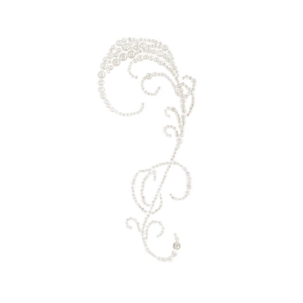 Perłowy dekor samoprzylepny 6,5x13,5cm