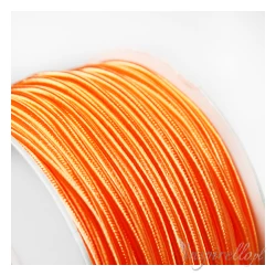 Chiński sznurek sutasz w kolorze pomarańczowym - 1m