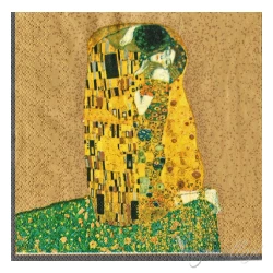 Serwetka - Klimt - pocałunek