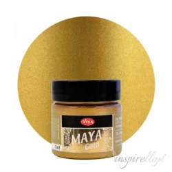 Maya Gold - Farba metaliczna 45ml ZŁOTO