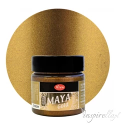 Maya Gold - Farba metaliczna 45ml BRĄZOWY